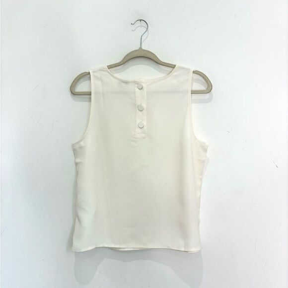 NWT J. Crew Factory Sleeveless button-back shell - Picture 6 of 9